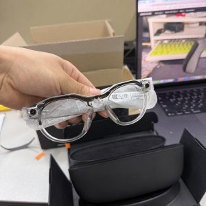 meta oakley hstn clear frame rotated 1