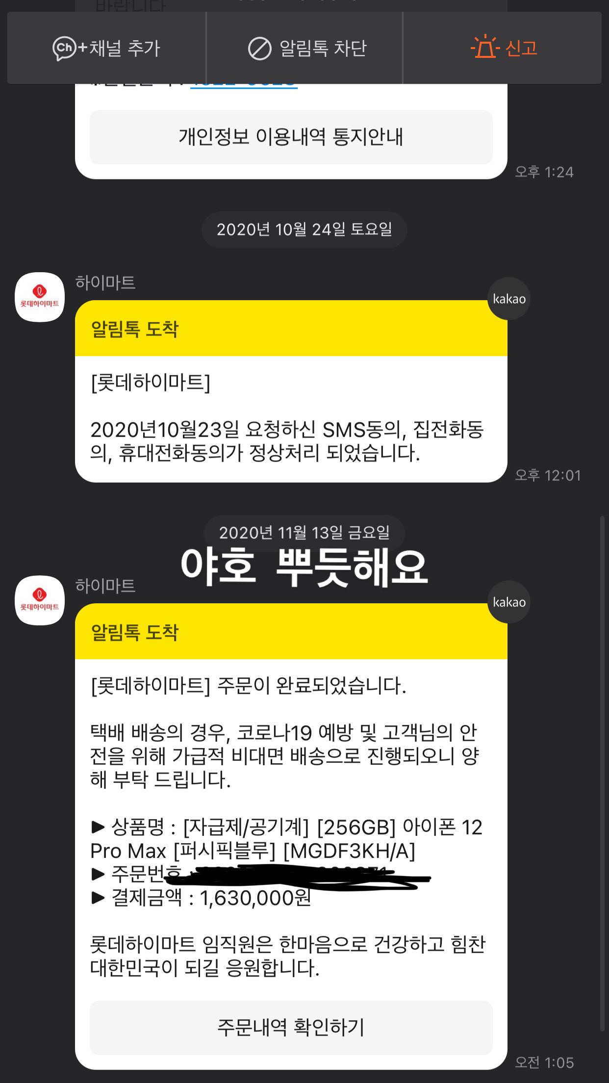 노력 끝에 아이폰 12 pro max 프로 맥스 사전예약 구매 완료